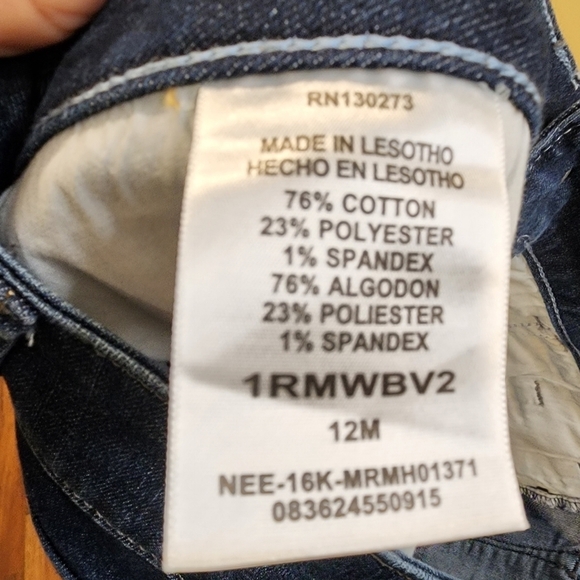 RIDERS by Lee midrise denim short size 12 M - Picture 3 of 8